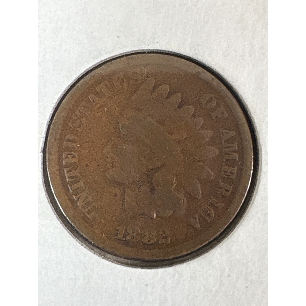 1882 Indian Head Penny United States One Cent Bronze Coin Philadelphia Mint